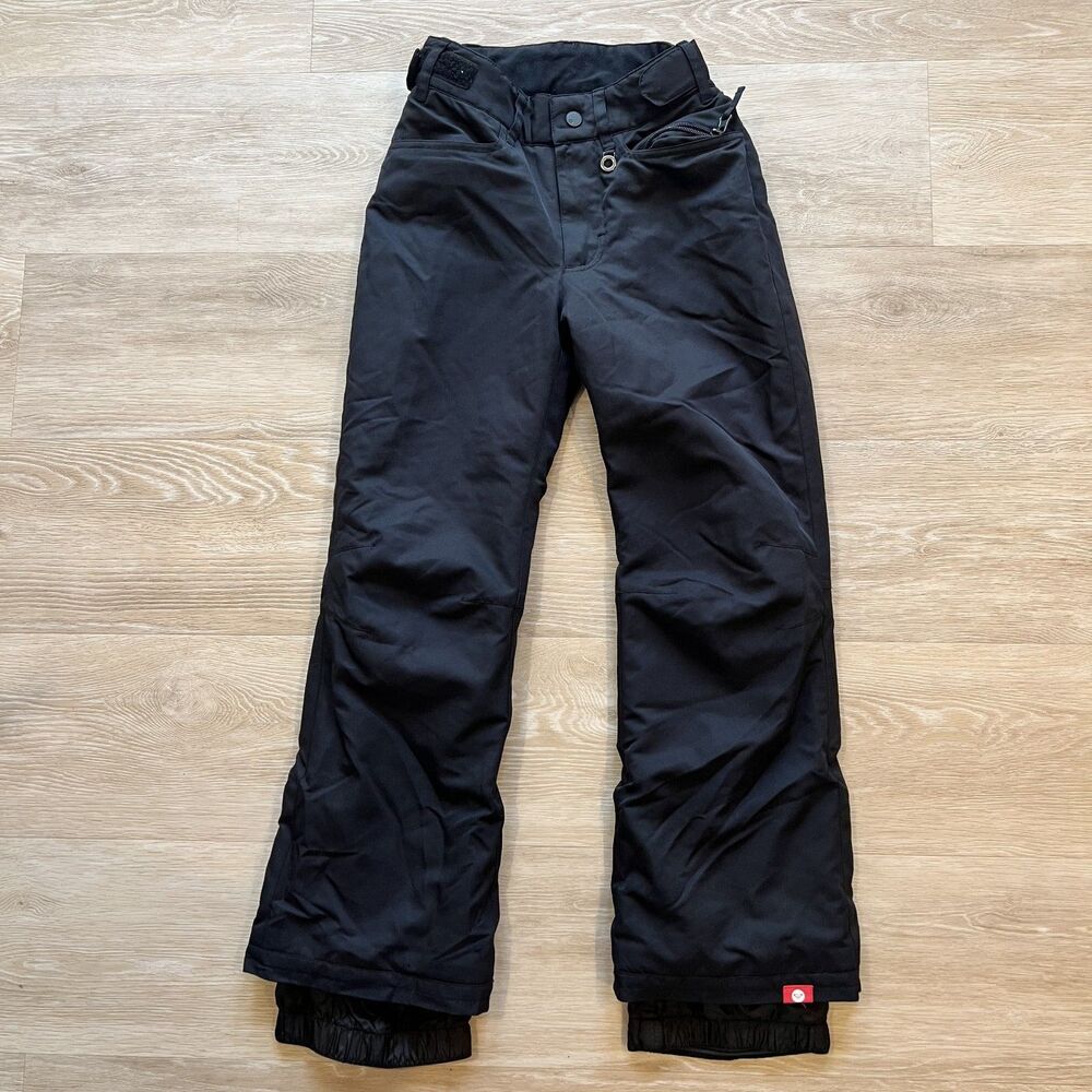 Roxy Snow Ski Snowboard Pants Dry Flight Technology Black Girls Size 10 (M)